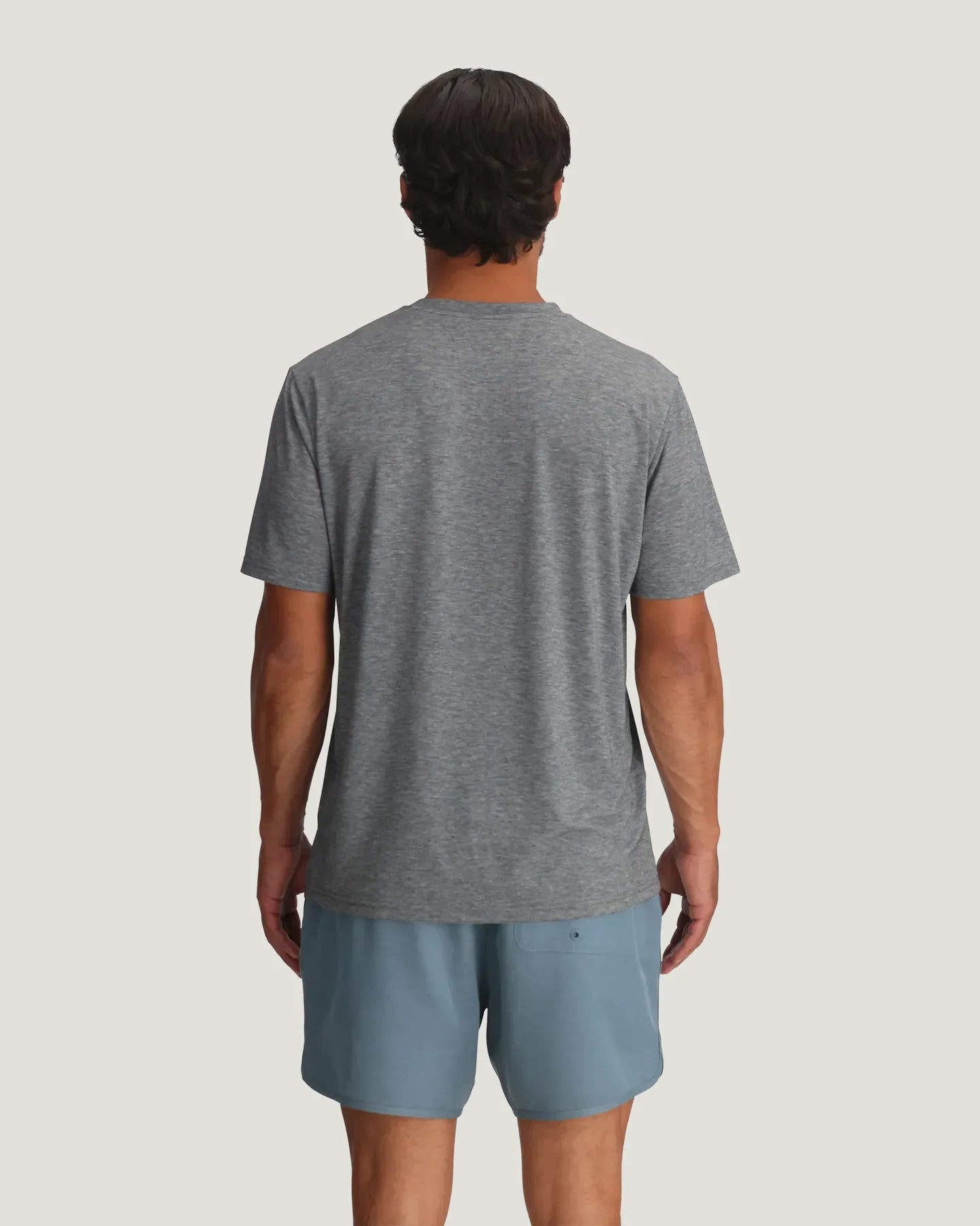 Free Fly M SS Elevate Lightweight Tee HEATHER GREY