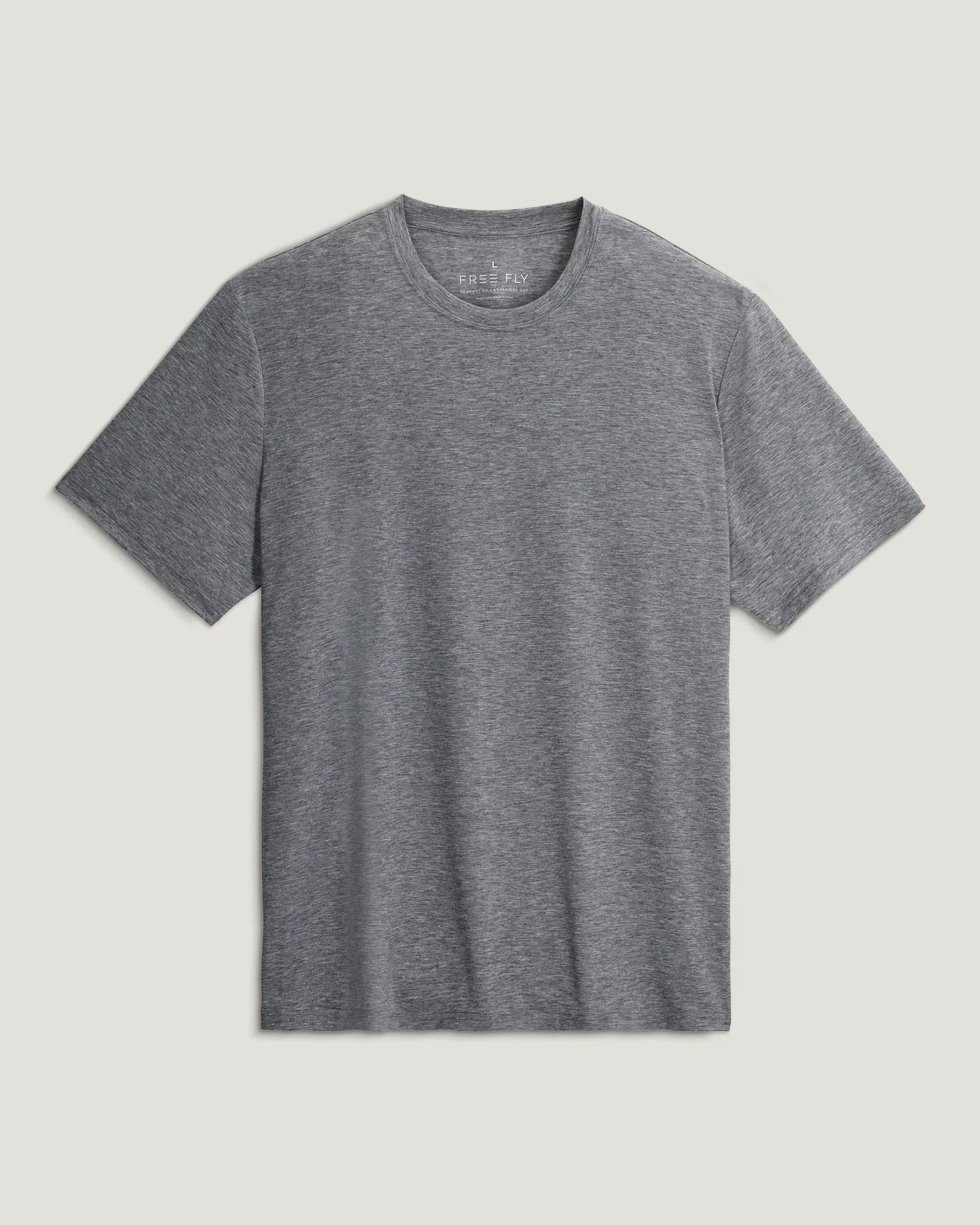Free Fly M SS Elevate Lightweight Tee HEATHER GREY