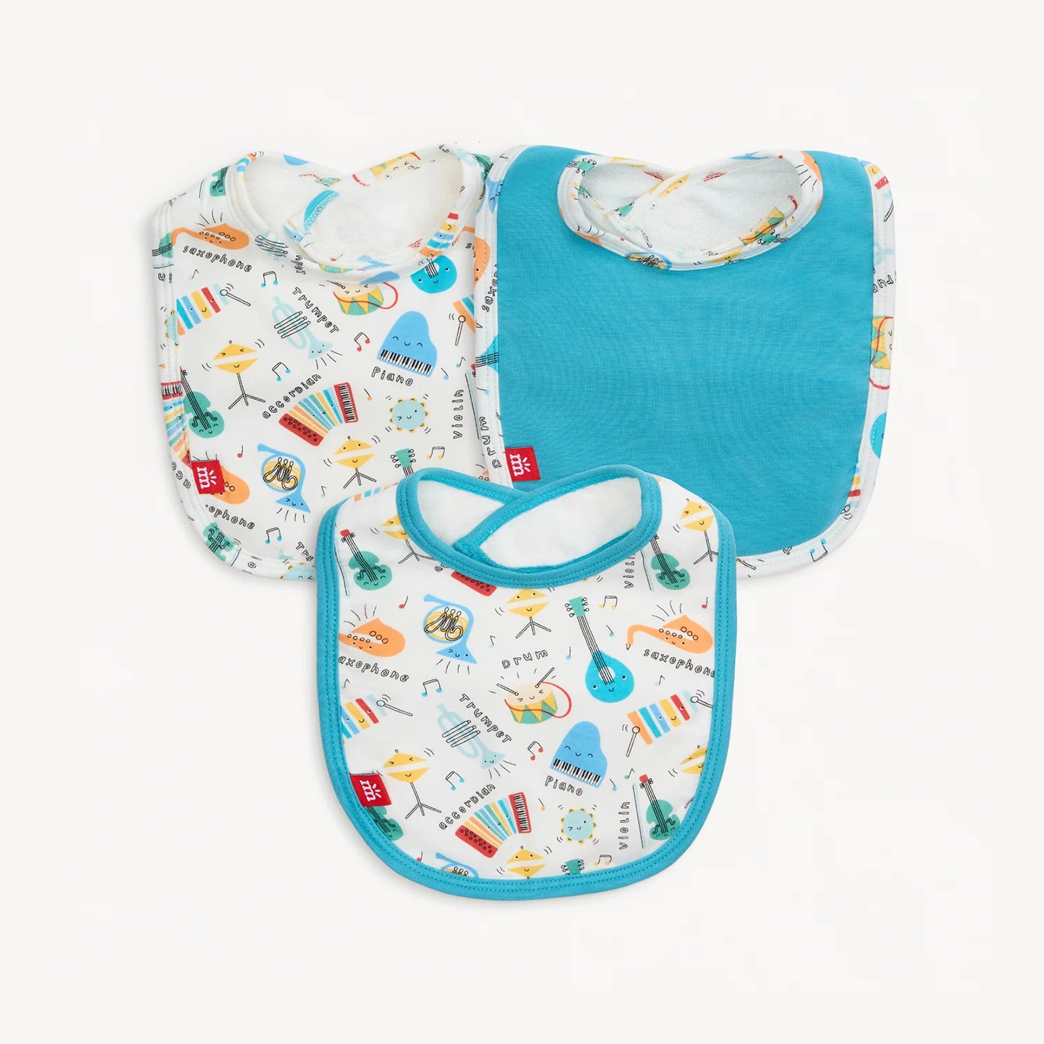 Magnetic Me Baby Modal Bib 3-Pack BACH & ROLL