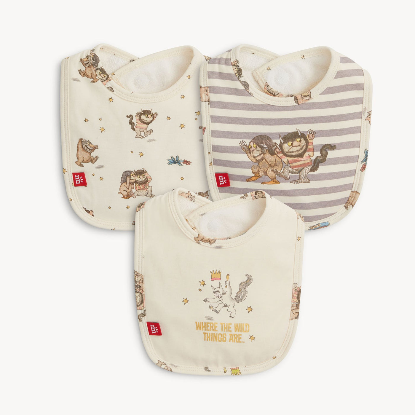 Magnetic Me Baby Bib 3-Pack WHERE THE WILD THINGS ARE