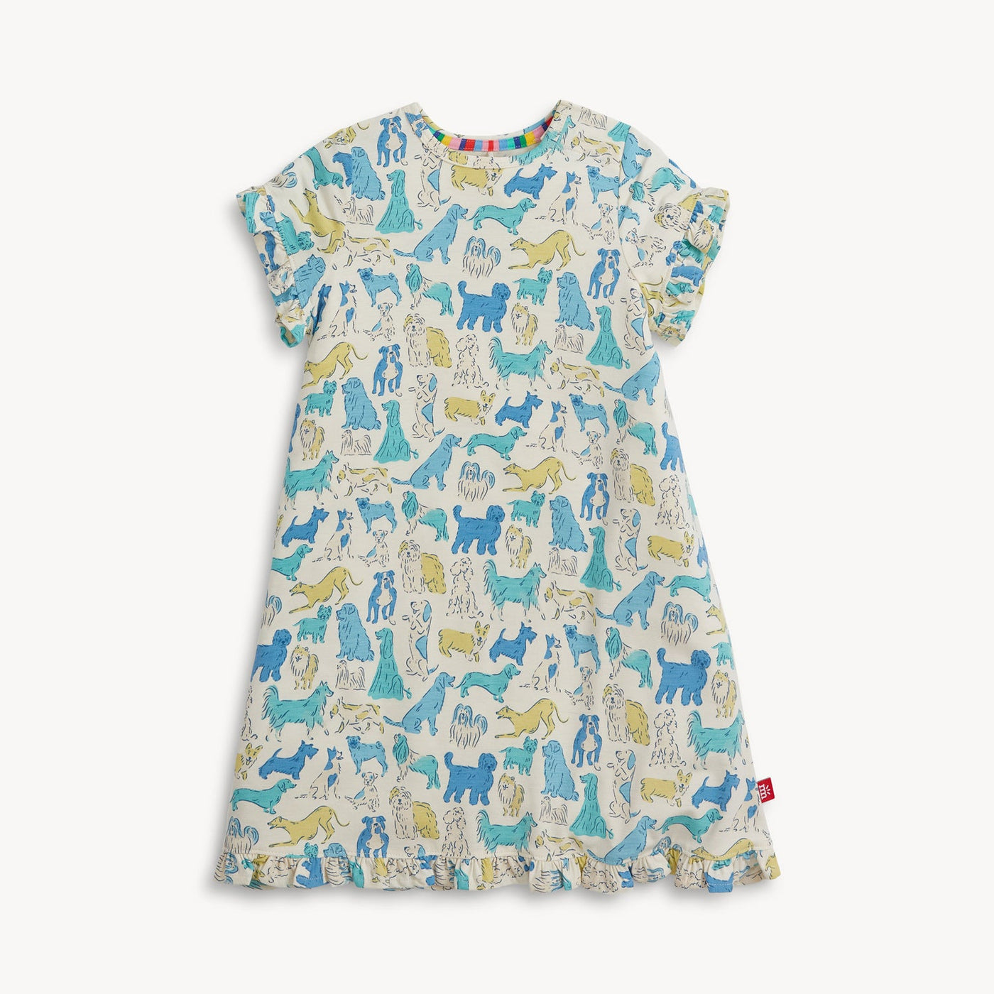 Magnetic Me Girl's Magnetic Nightgown BLUE IT'S A PAW-TY