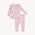 Magnetic Me Baby & Toddler LS Pajama Set PINK PARTY ANIMALS