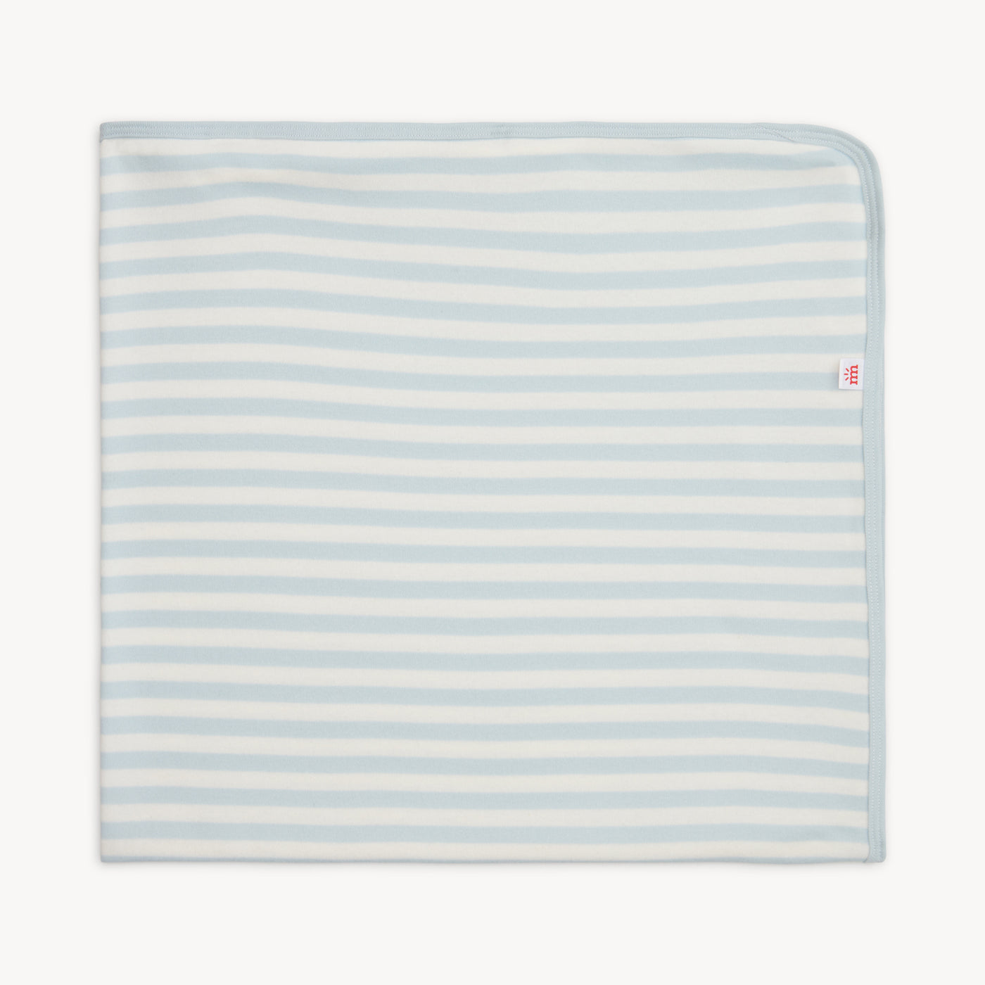 Magnetic Me Organic Cotton Baby Blanket BLUE STRIPE