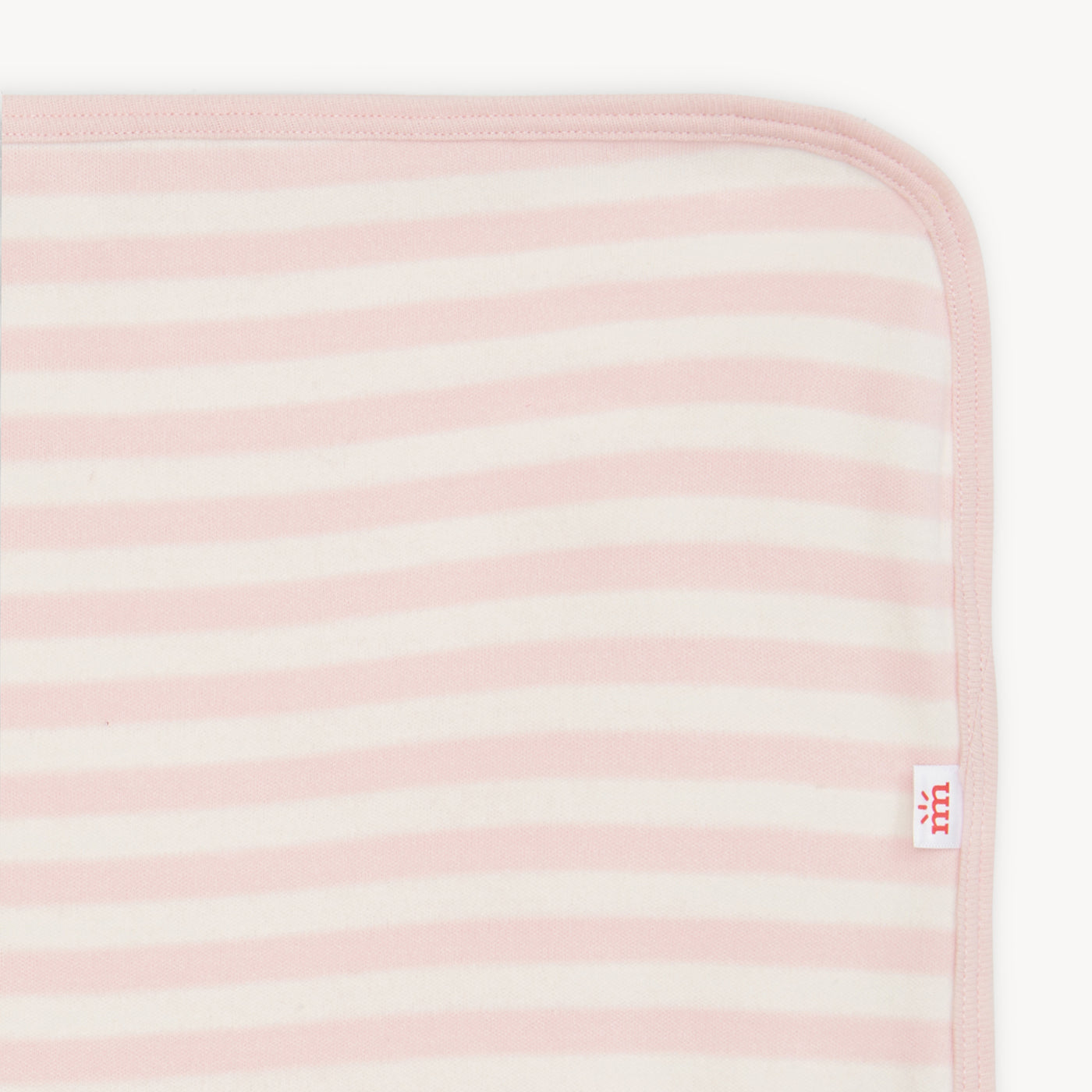 Magnetic Me Organic Cotton Baby Blanket PINK STRIPE