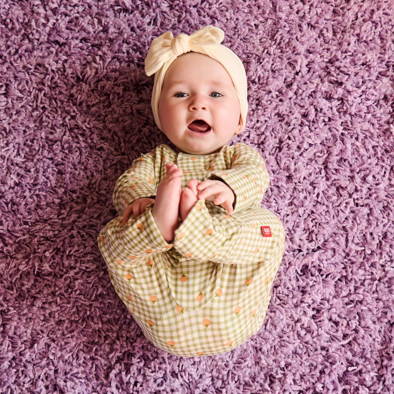 Magnetic Me Convertible Coverall PUMPKIN PLAID