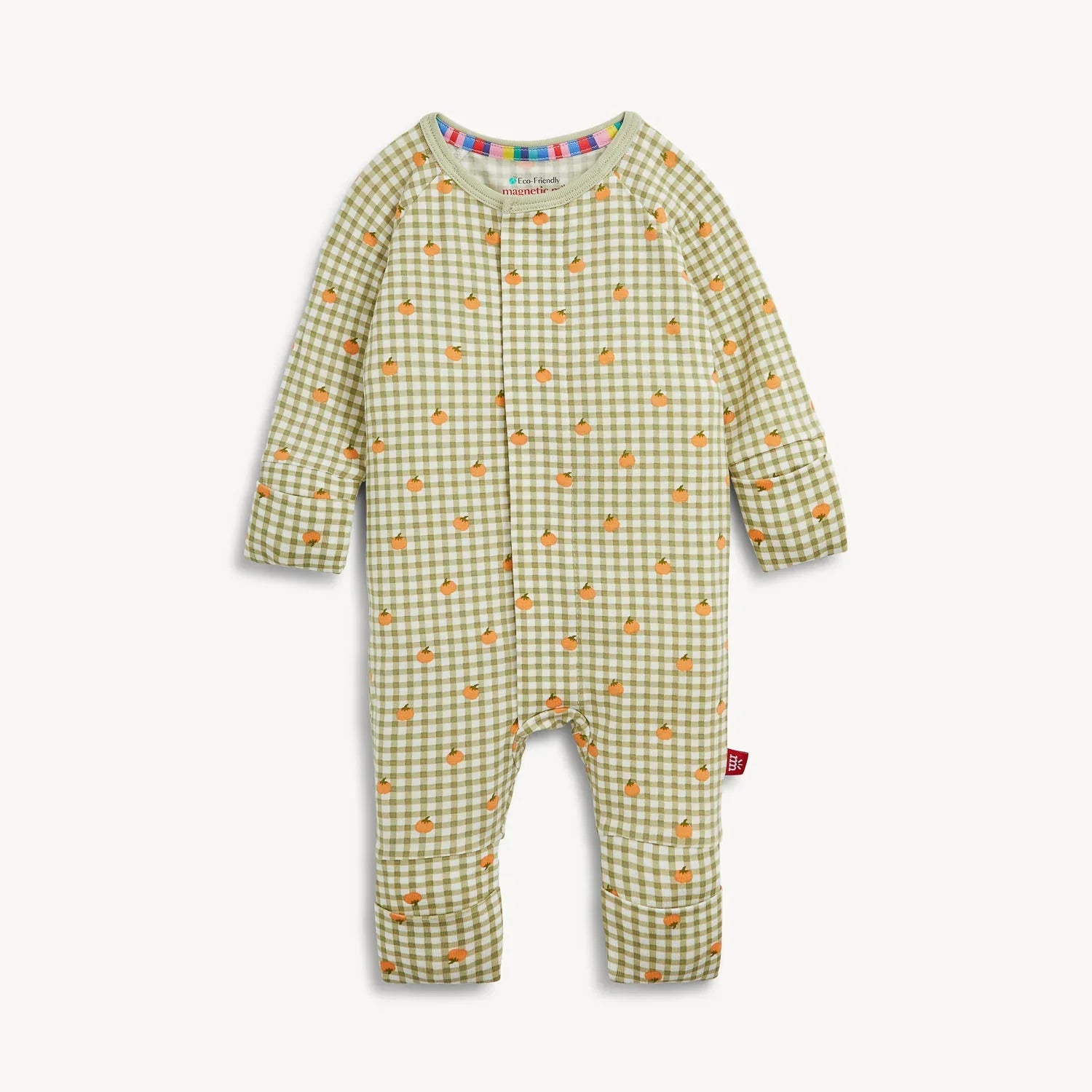 Magnetic Me Convertible Coverall PUMPKIN PLAID