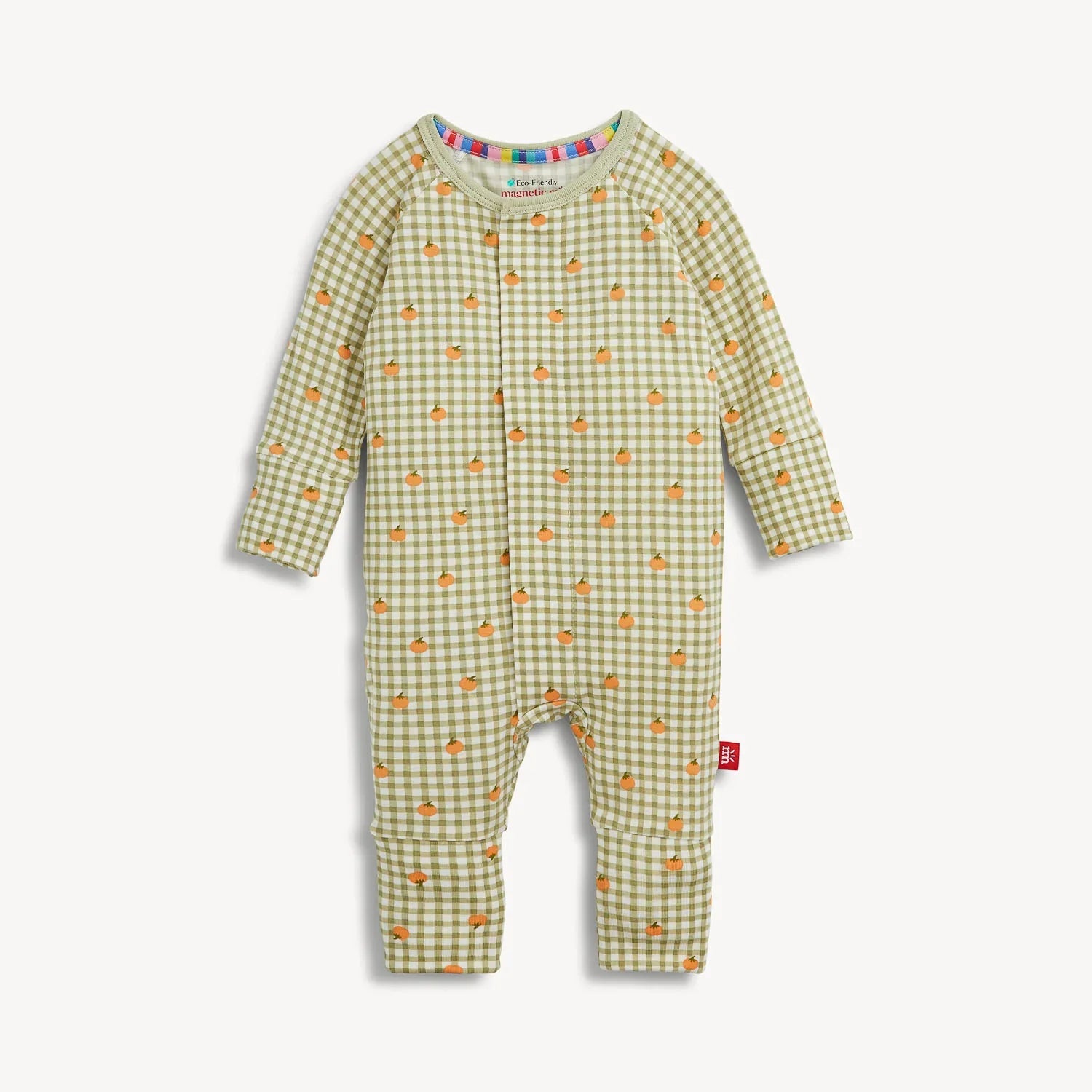 Magnetic Me Convertible Coverall PUMPKIN PLAID