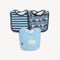 Magnetic Me Modal Bib 3-Pack BAA BAA BABY BLUE