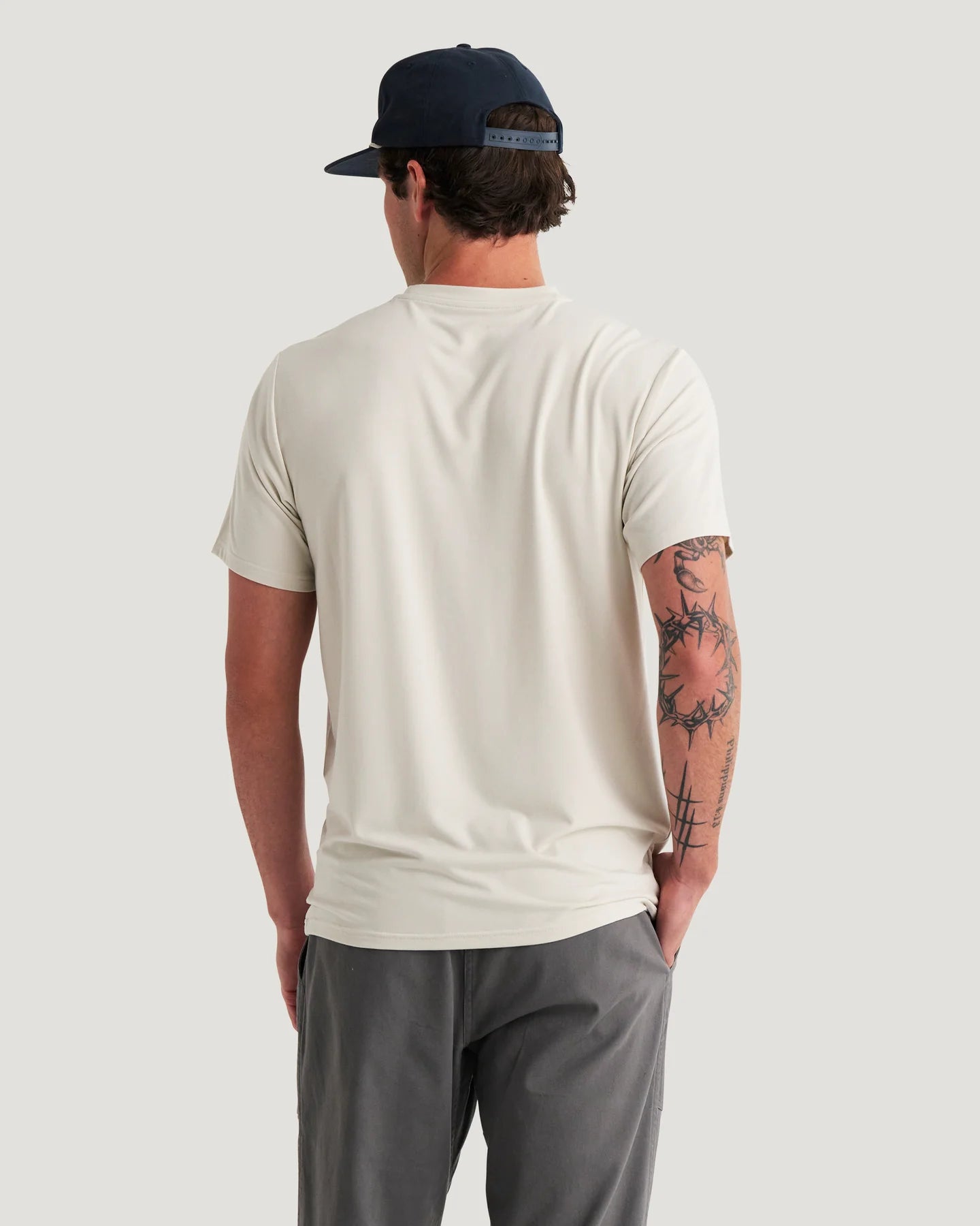Free Fly M SS Bamboo Flex Pocket Tee BIRCH