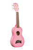Kala Makala Dolphin Soprano Ukulele PINK BURST