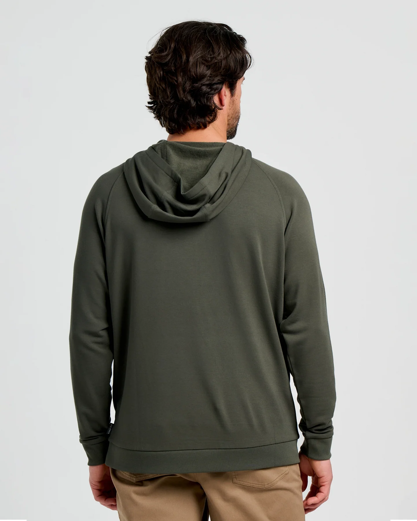 Free Fly M Bamboo LW Fleece Hoodie DARK FOREST