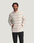 Free Fly M Bamboo LW Fleece Hoodie DASH DOUBLE STRIPE
