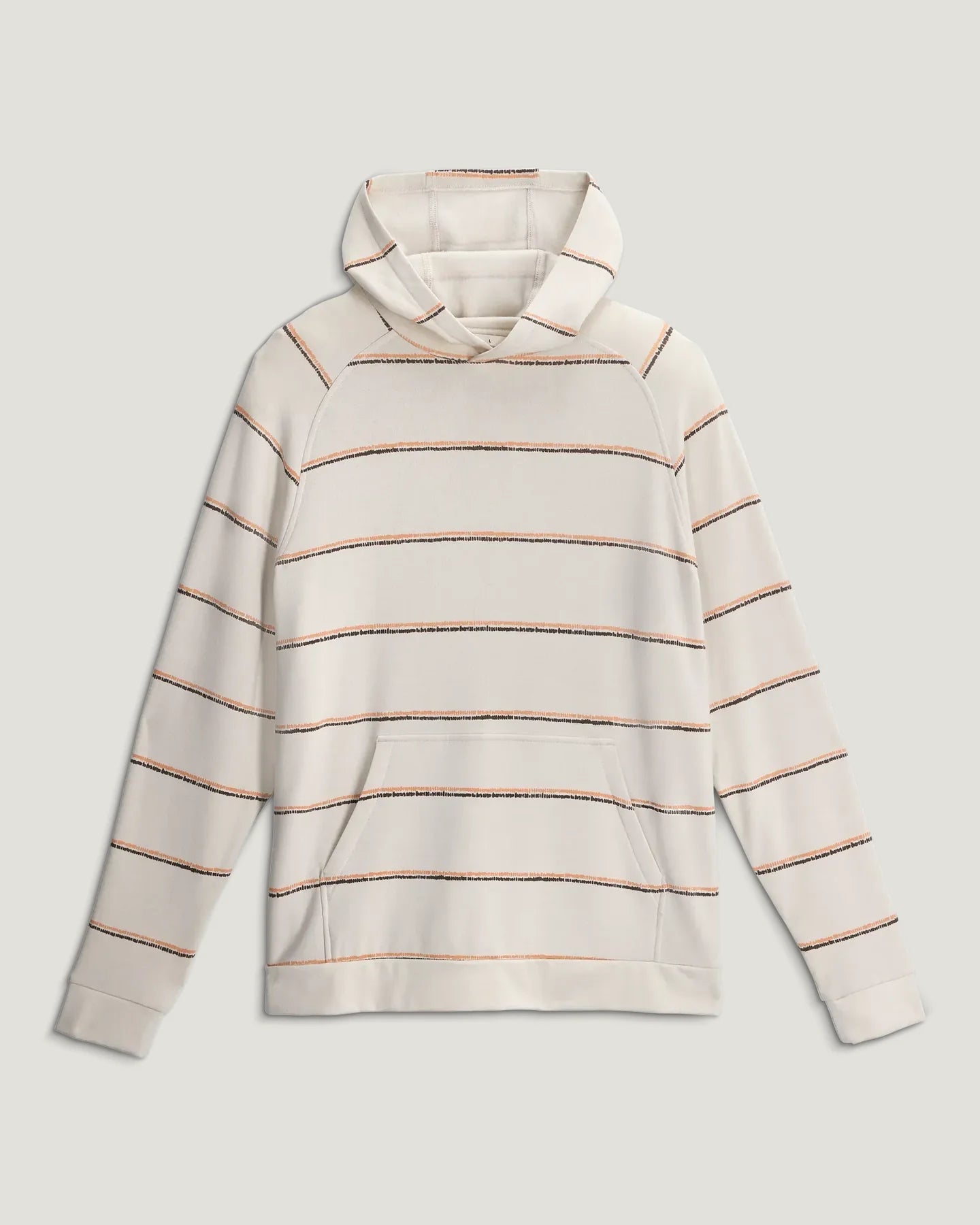 Free Fly M Bamboo LW Fleece Hoodie DASH DOUBLE STRIPE