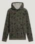 Free Fly M Bamboo LW Fleece Hoodie CAMO OIL GREEN