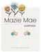 Mazie Mae Sun Trio Studs GOLD