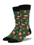 Socksmith M Tailgater's Delight GREEN HEATHER