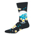 Socksmith M Surfing with  Aloha BLACK