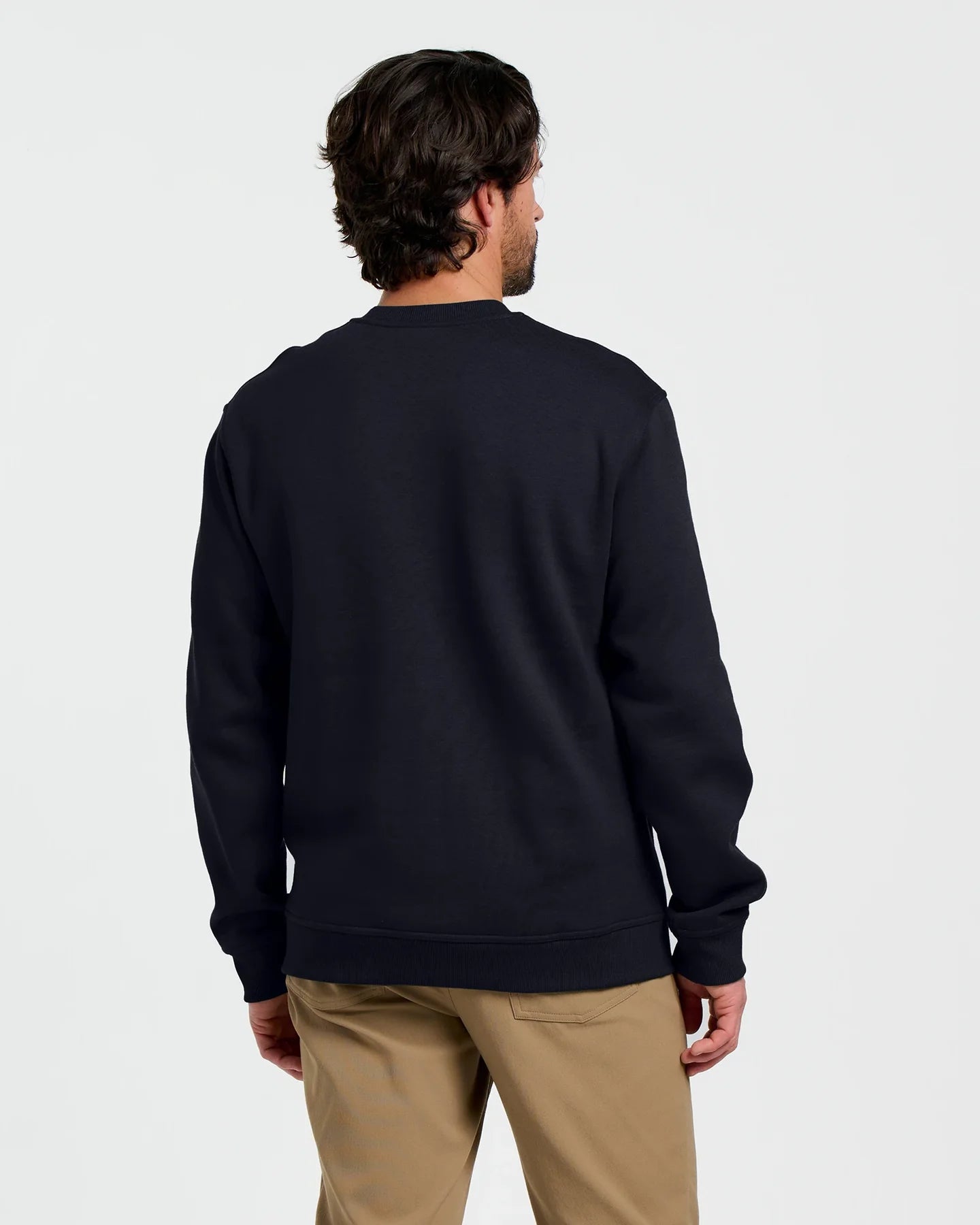 Free Fly M Bamboo Northcoast Fleece Crew BLACK