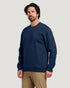 Free Fly M Bamboo Northcoast Fleece Crew TRUE NAVY