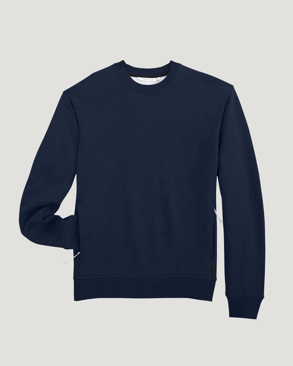 Free Fly M Bamboo Northcoast Fleece Crew TRUE NAVY