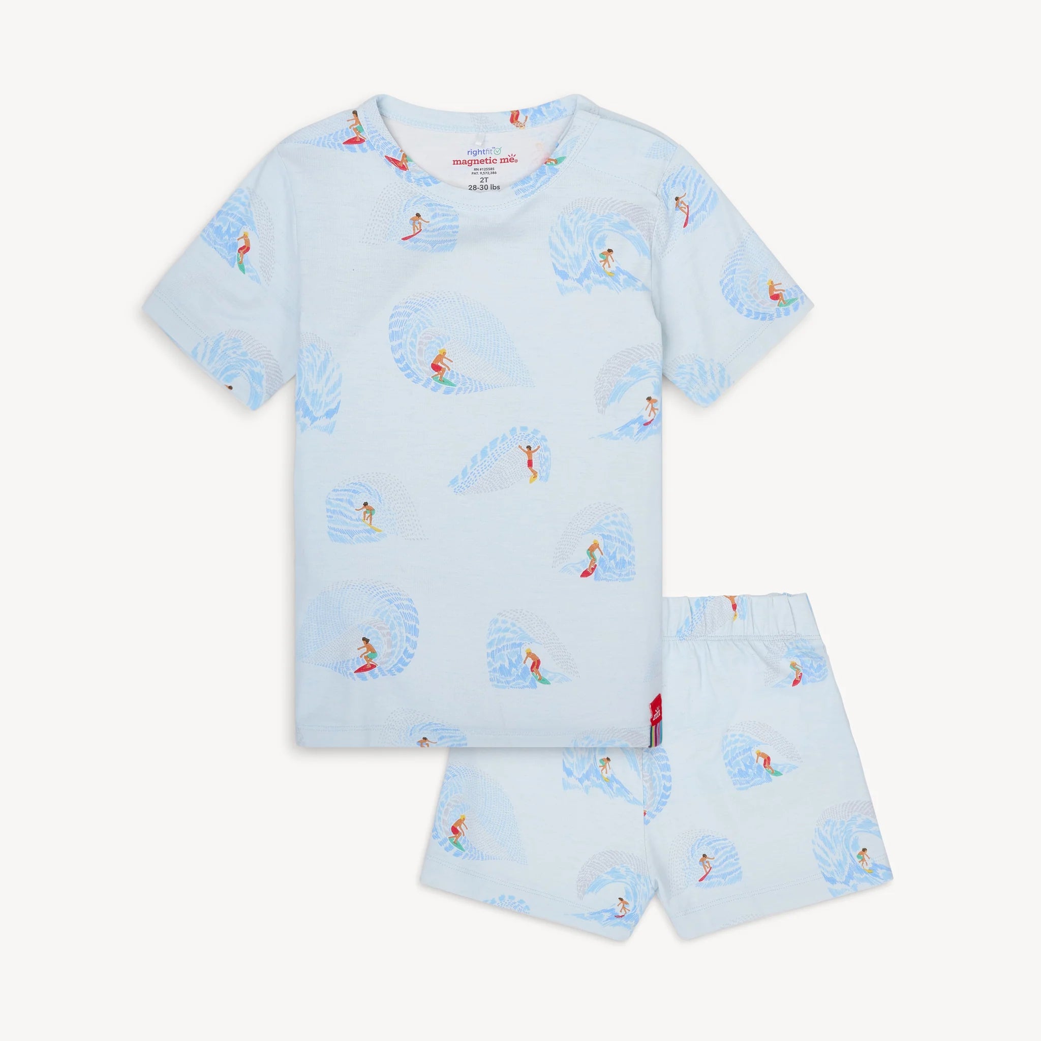 Magnetic Me SS Right Fit PJ Set BIG SUR