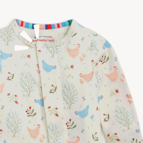 Magnetic Me Cotton Magnetic Footie CHICKEN TENDER