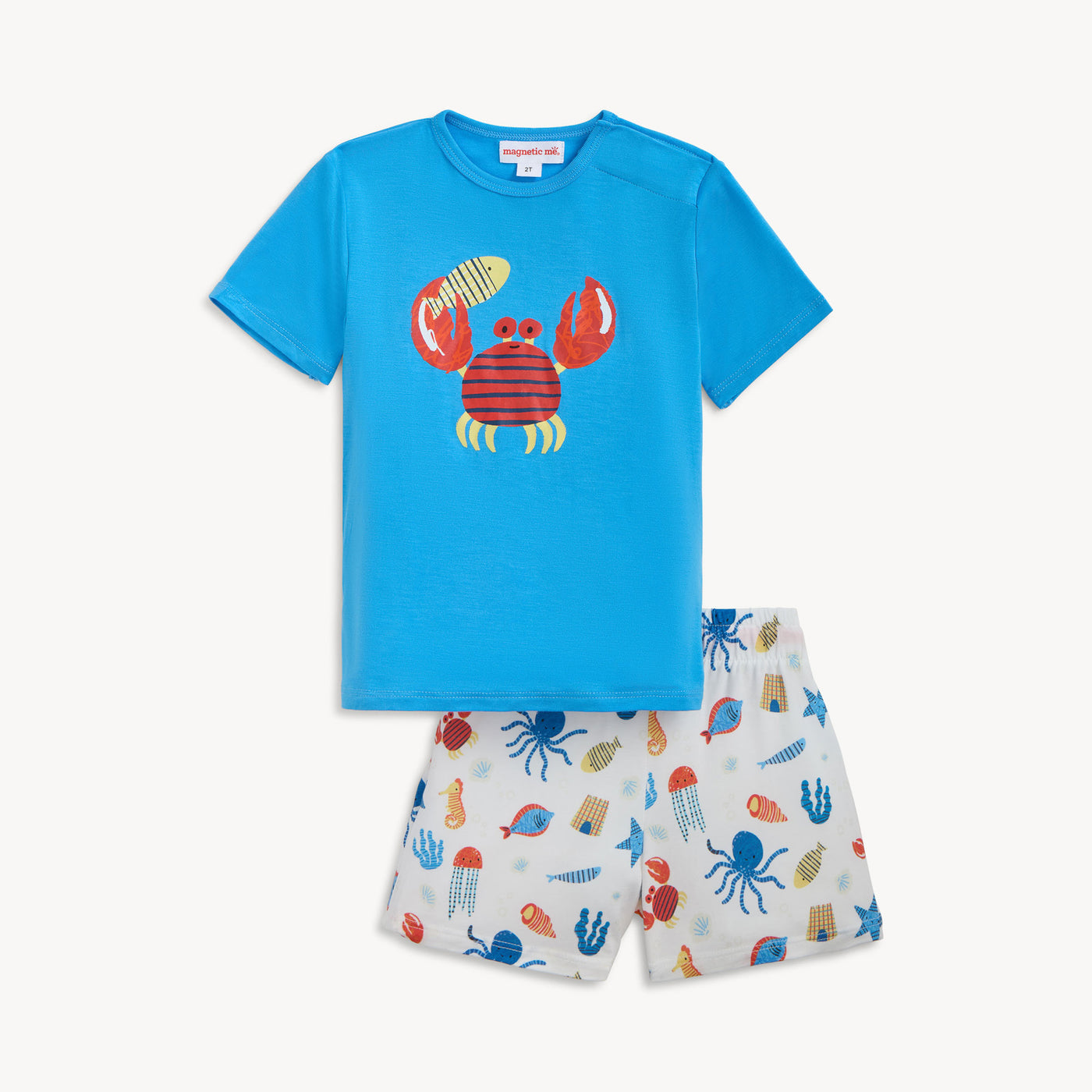 Magnetic Me Modal SS Short Set DEEP CHIC BLUE