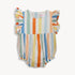 Magnetic Me Cotton Bubble Romper MULTI STRIPE