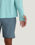 Free Fly M Bamboo Shade Hoodie HEATHER BAHAMA BLUE