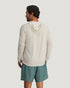 Free Fly M Bamboo Shade Hoodie DASH STRIPE BIRCH