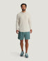Free Fly M Bamboo Shade Hoodie DASH STRIPE BIRCH