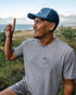 Free Fly Reverb Packable Trucker Hat PACIFIC BLUE