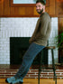 Free Fly M Bamboo LW Fleece Jogger BLACK SAND