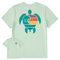 Life is Good W SS Crusher Wavy Turtle SAGE GREEN