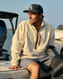 Free Fly M Ashridge Fleece 1/2 Zip FRENCH OAK