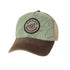 Salty Britches Mountain Trek Trucker GREEN TOPO