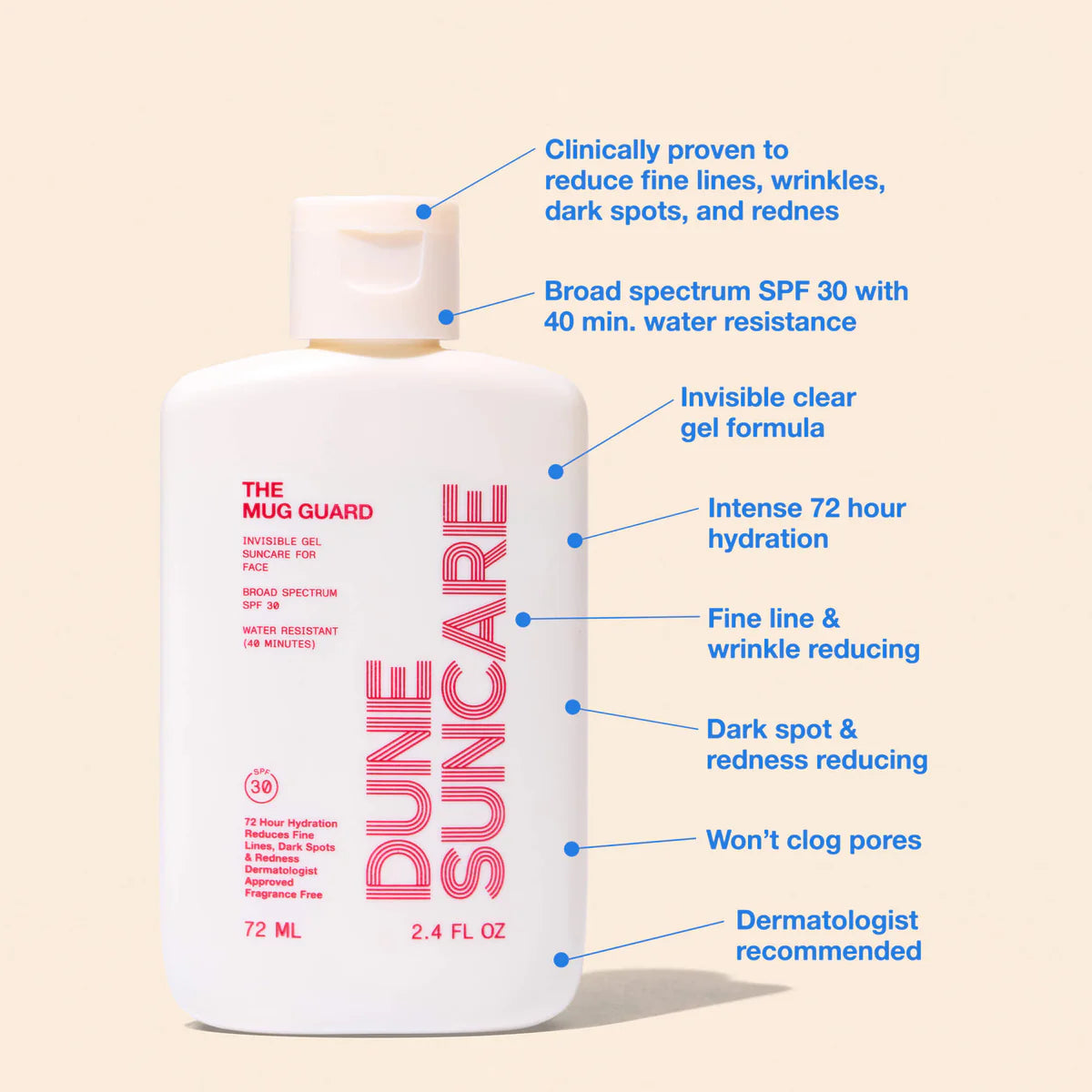 Dune The Mug Guard SPF 30 Face Gel