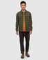 tentree M Kapok Flannel Colville VERT OLIVE FONCÉ/ÉCLAIR