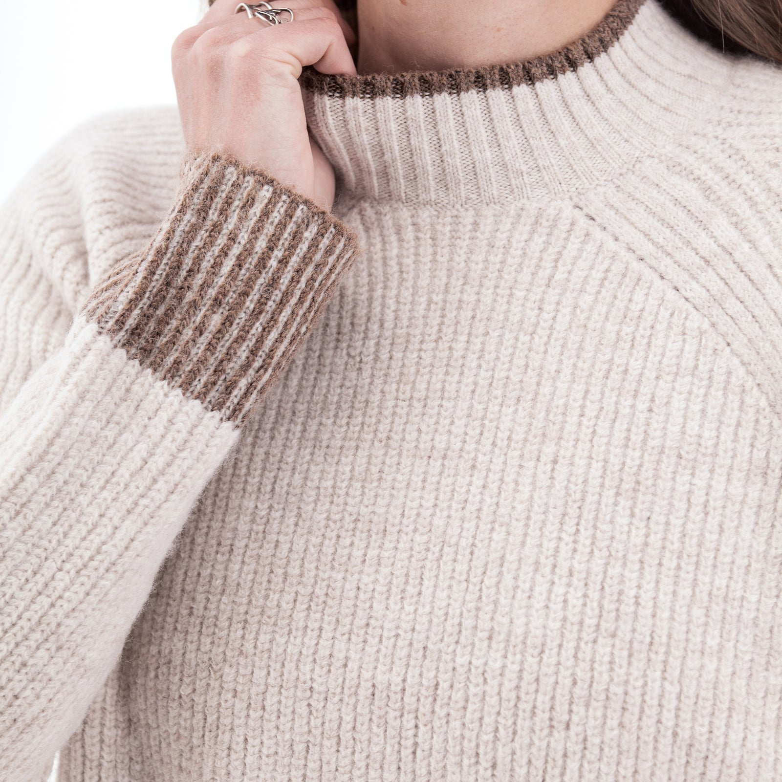 Aventura W Homecoming Sweater NATURAL