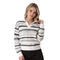 Aventura W Bindi Beach Johnny Collar Sweater BLACK