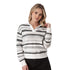 Aventura W Bindi Beach Johnny Collar Sweater BLACK