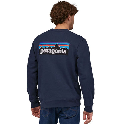 Patagonia M P-6 Logo Uprisal Crew NEW NAVY