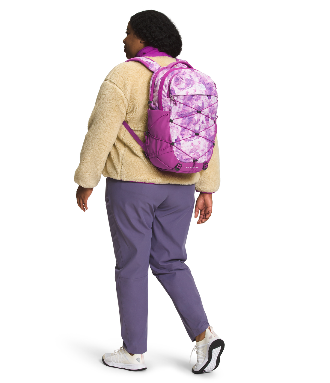 The North Face W Borealis Backpack PURPLE CACTUS FLOWER TONAL