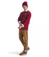 The North Face M Heritage Patch Crew BEETROOT/HERITAGE PATCH