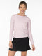Tasc W Nola LS POWDER PINK HEATHER