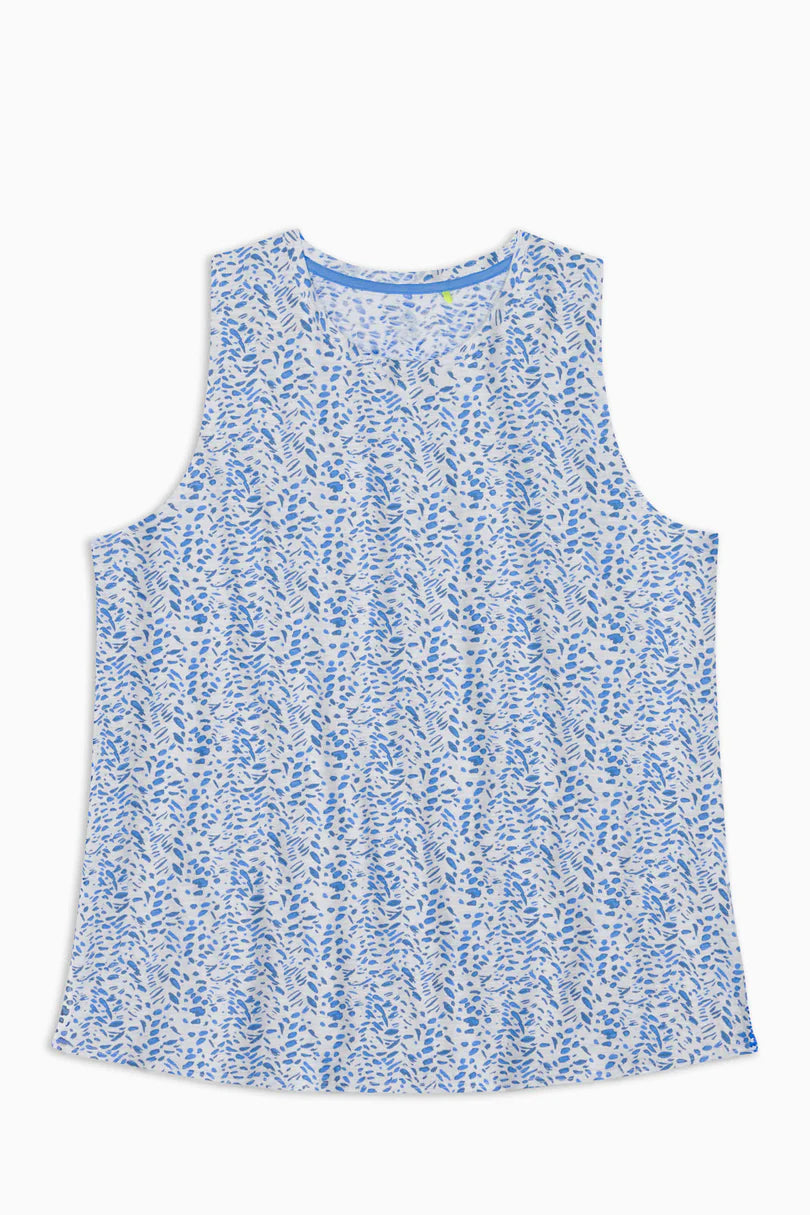 Tasc W Nola Tank TOPAZ WATERCOLOR