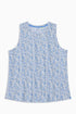 Tasc W Nola Tank TOPAZ WATERCOLOR