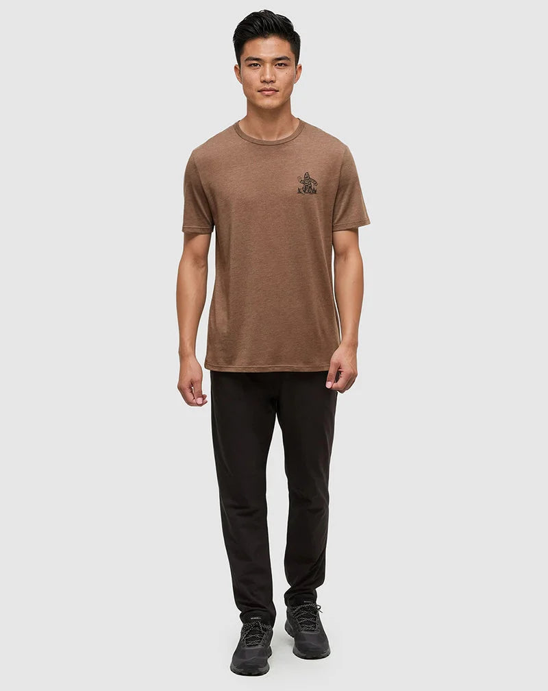 T-shirt à manches courtes tentree M Have You Seen Him, couleur CLOVE HEATHER