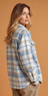 North River W McCrea Shacket FADED DENIM