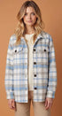 North River W McCrea Shacket FADED DENIM